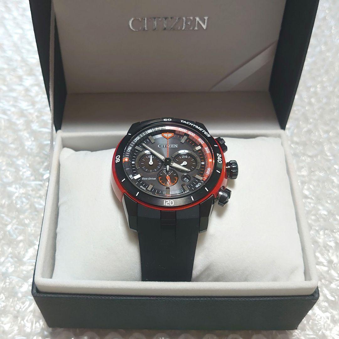 CITIZEN エコドライブ クロノグラフ CA4154-07E 日本製 新品