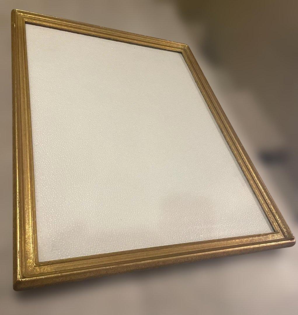 木製 フレーム 額縁 アート 絵画 写真 ファブリック 染色 展示 金 ゴールド