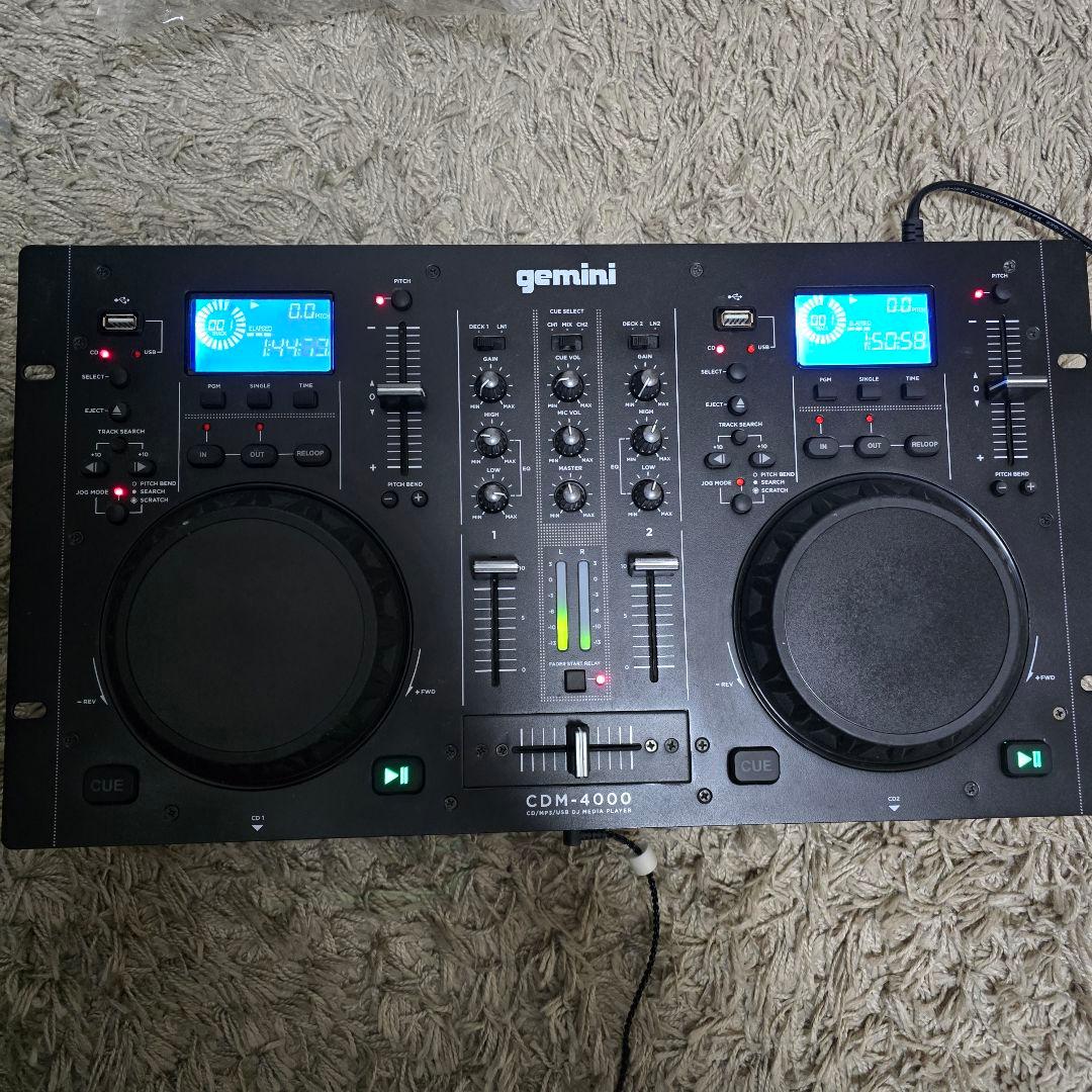訳アリ品　gemini CDM-4000 DJ機材