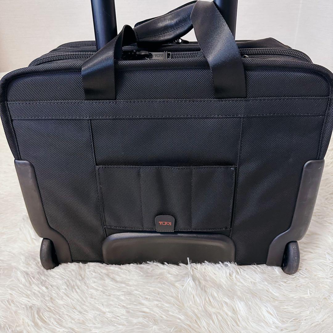 【美品】TUMI トゥミ　2WAYビジネスキャリーバッグ　2輪 機内持込可