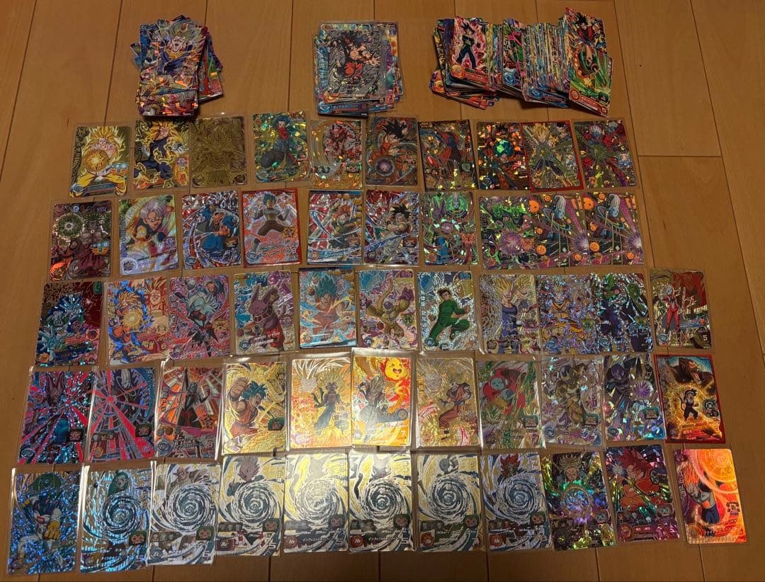 ドラゴンボールヒーローズカード　まとめ売り約200枚ちょっと