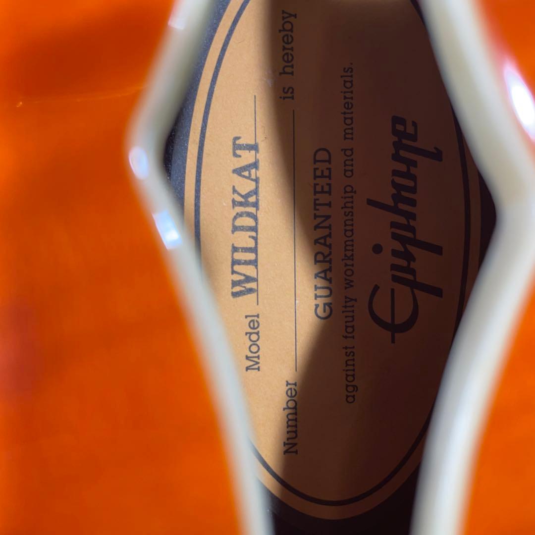 epiphone WILDKAT エピフォン エレキギター サンライズオレンジ