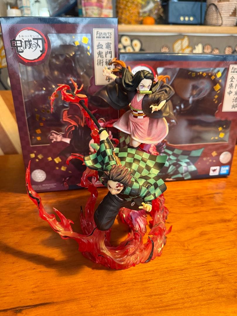 鬼滅の刃フィギュア　炭治郎・禰豆子 Figuarts Zero 1/8