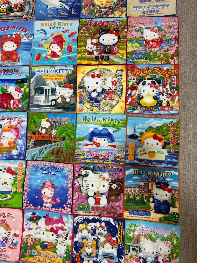 Hello Kitty キティ　ご当地ハンカチ　ハンカチ