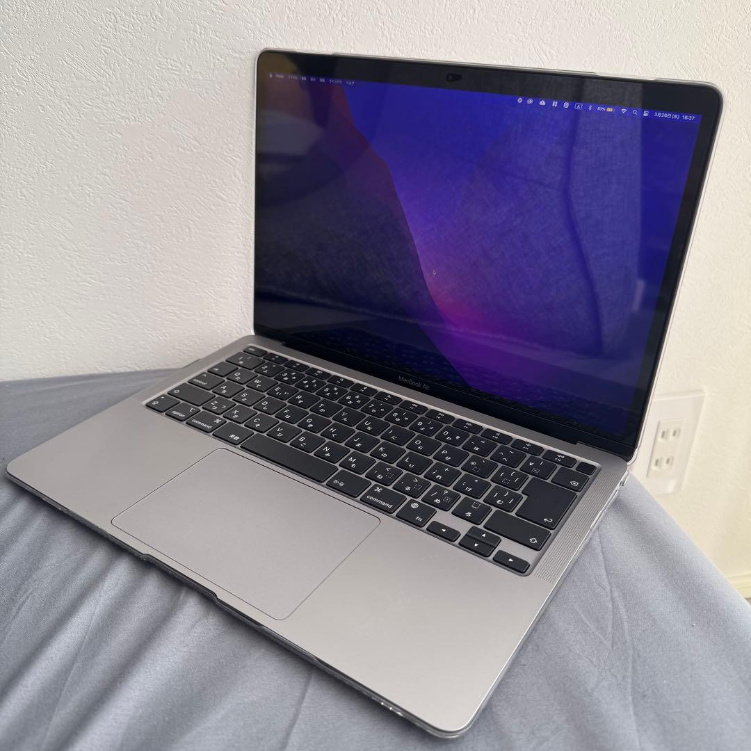 【M1】MacBook Air 16GB 512GB スペースグレイ