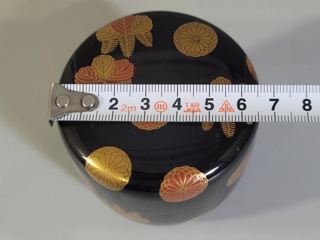 茶道具 長野横笛 作 高台寺蒔絵 棗 美品 古美術