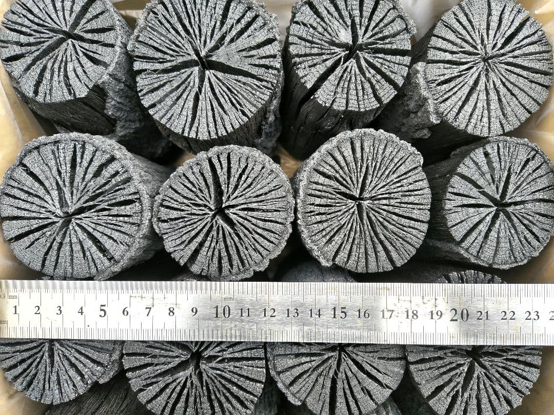 【愛媛産】クヌギ炉用胴炭 皮剥がれ