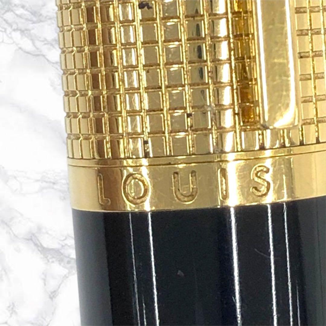 美品 ルイヴィトン ボールペン ドックラッカー ゴールド