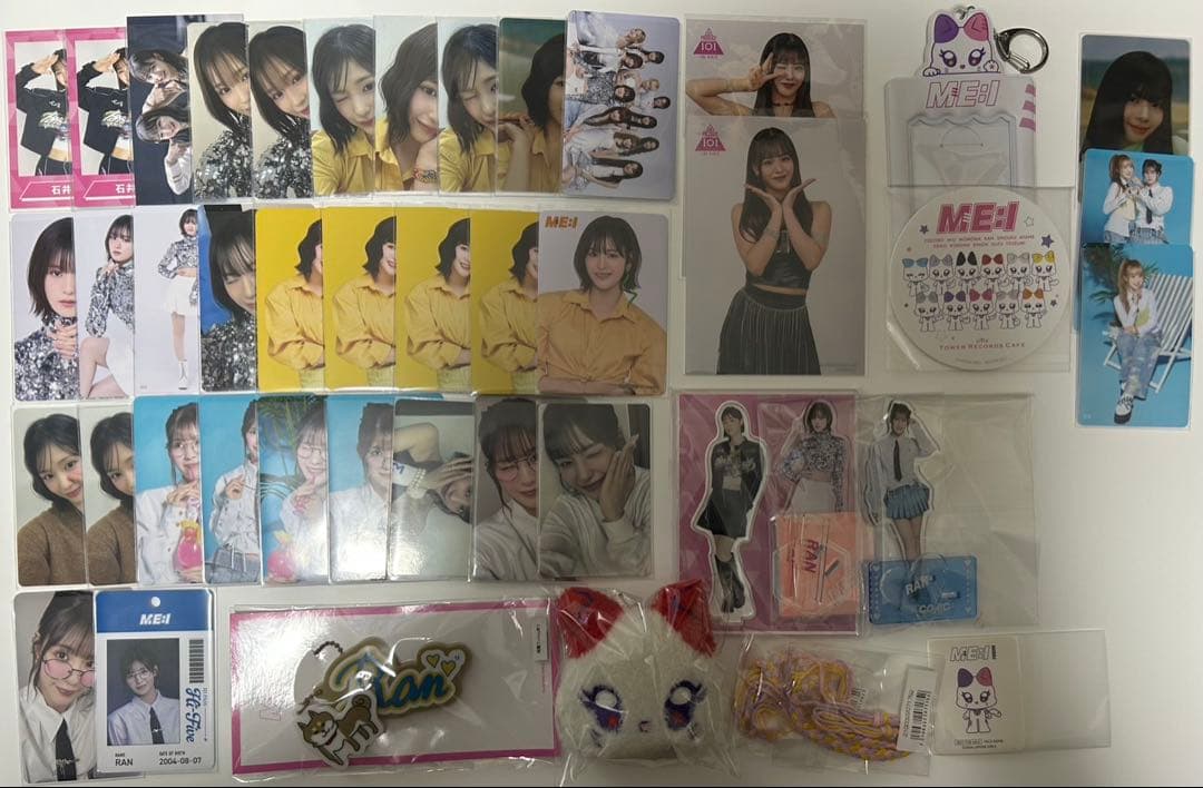 ME:I ミーアイ　石井蘭　グッズ　セット
