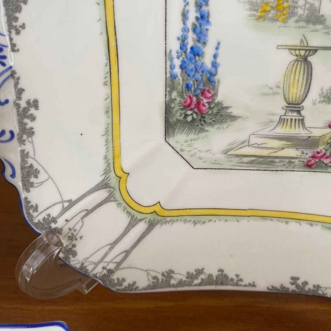 シェリー　クイーンアン　マイガーデン　カップ　ソーサー　プレート　5人用セット