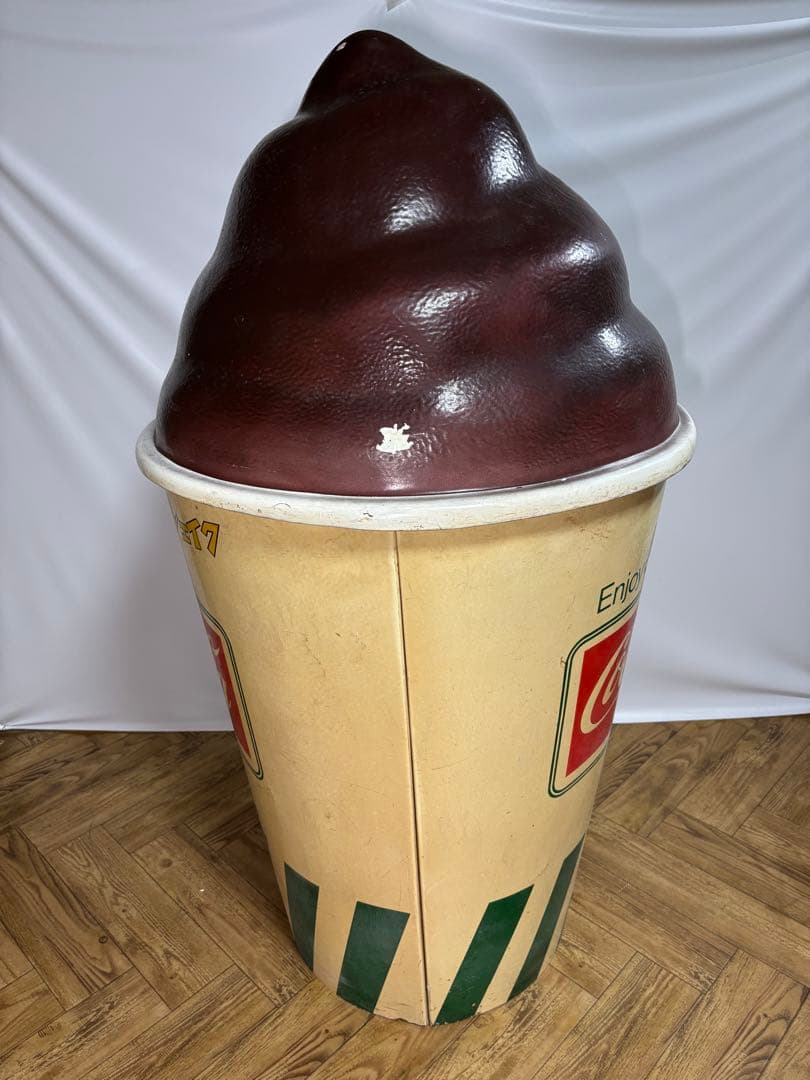 希少◆コレクション◆全長124ｃｍ◆コカ・コーラフローズン◆氷のスーパーシェイク