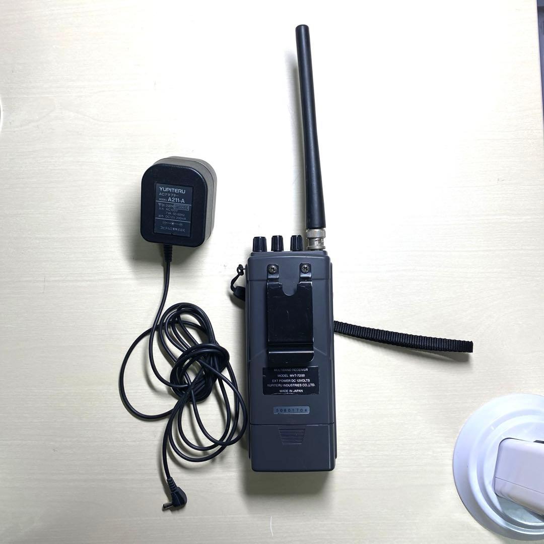 受信機 中古 ユピテル MVT-7200 動作確認済み