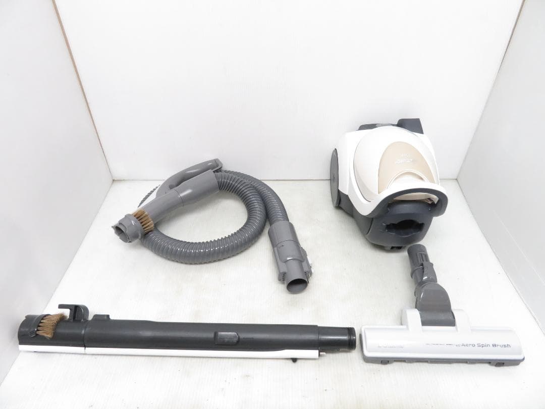 三菱 2023年製 紙パック式掃除機 クリーナー Be-K ペールゴールド