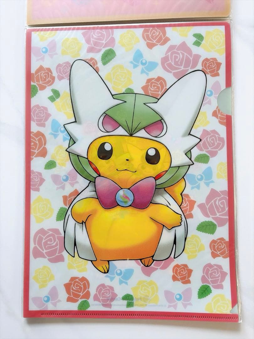 A4クリアファイルセット　メガポンチョを着たピカチュウ　vol.2