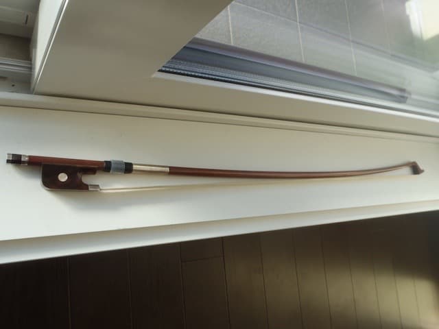 ☘️ べっこう 鼈甲 フロッグのチェロ 弓 シャコンヌにて当時価格33万円