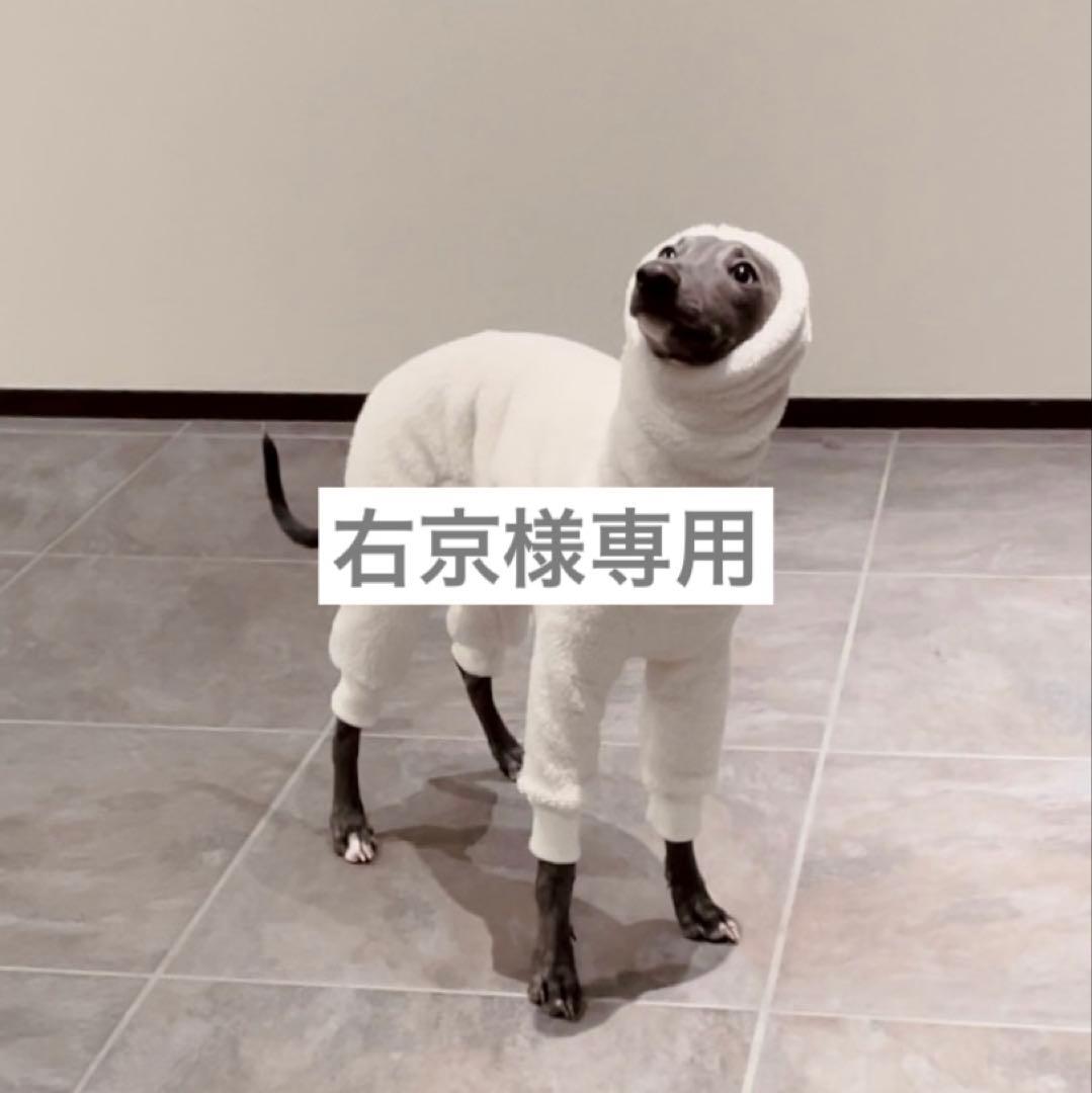 アルパカロンパース①アイボリー(スヌードネック)Lサイズ2点