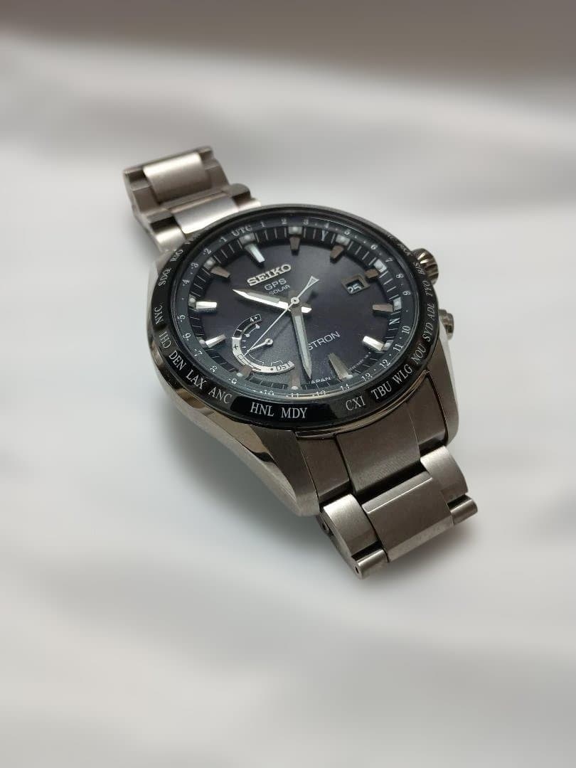 セイコー SEIKO ASTRON/アストロン ソーラーGPS チタン