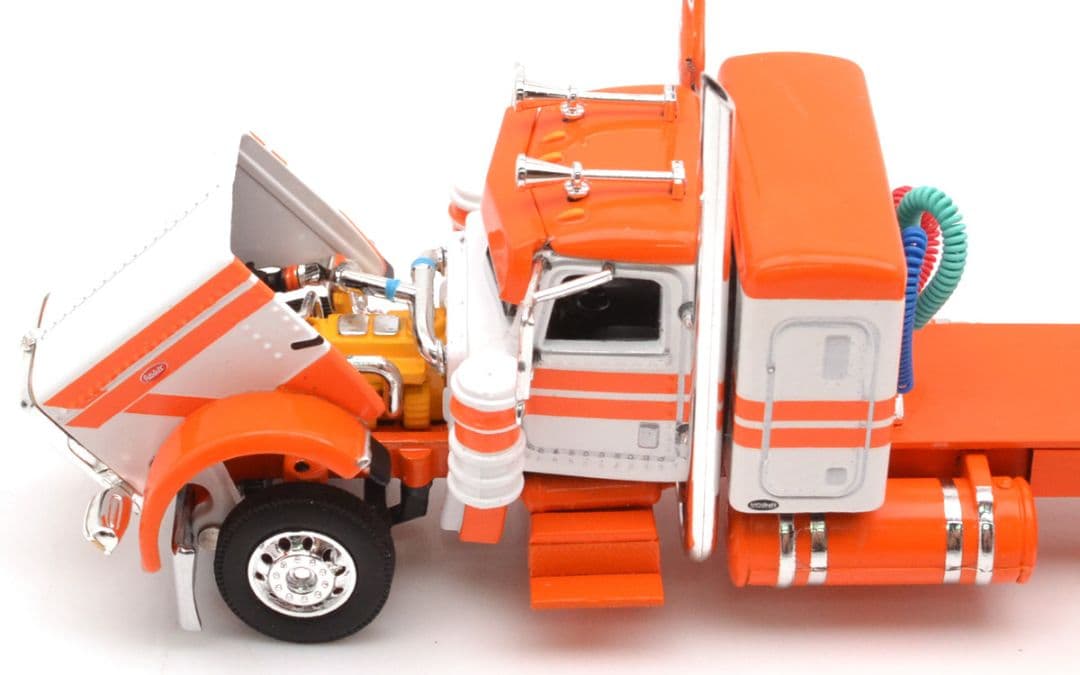 ミシガン31フィート&20フィート・エンドダンプ・トレーラー(オレンジ)