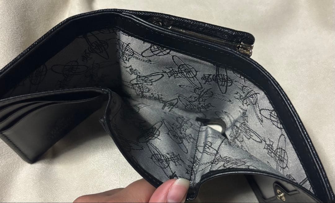 Vivienne Westwood 三つ折り財布　ブラック