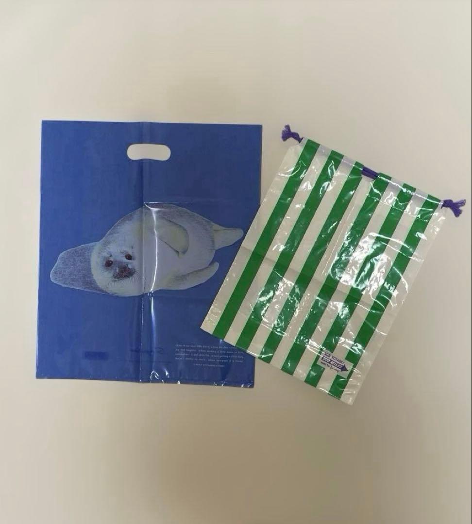 【匿名配送】未使用　ビニール袋　巾着袋　KENJI MATSUBARA