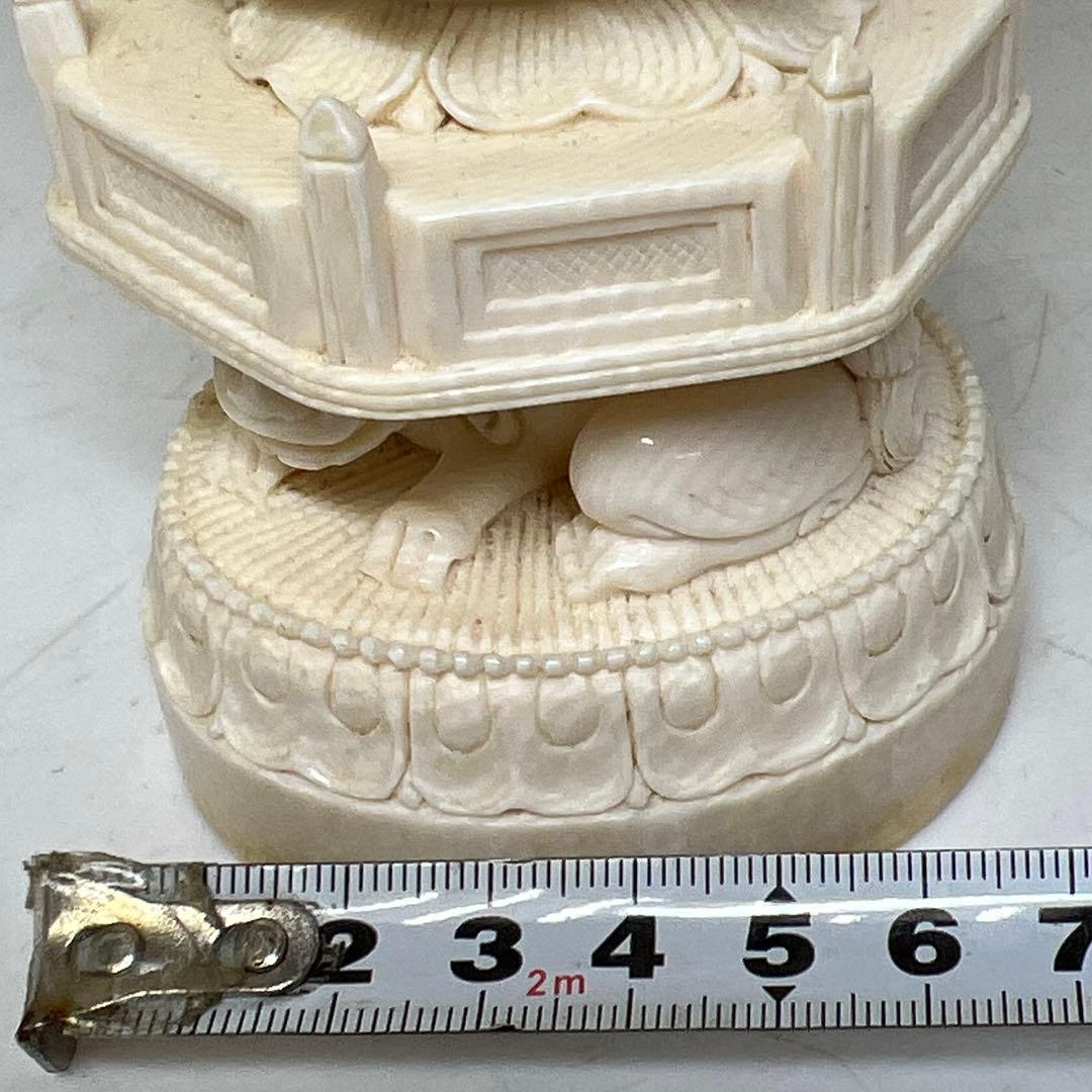 古龍在銘　聖観音像　631g トエトサ　東な7-1221☆2F