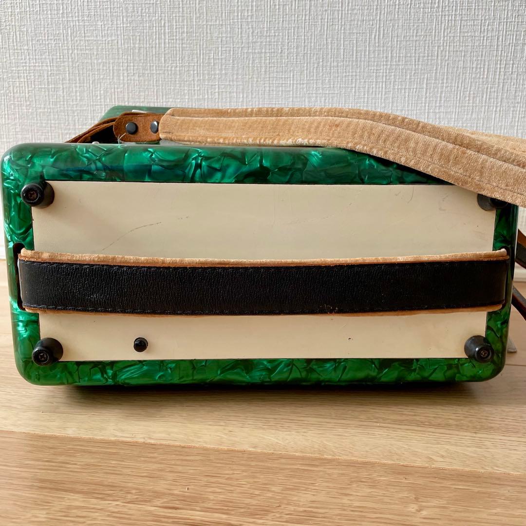 【希少・廃盤】YAMAHA ヤマハ アコーディオン ALTO 25 グリーン