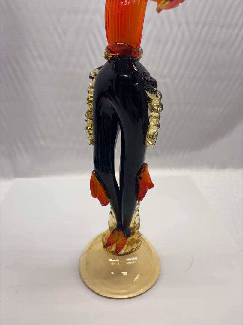 ベネチアンガラス　人形　フラメンコダンサー 置物　工芸品　硝子細工
