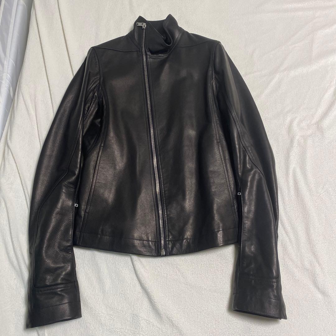 Rick Owens leather rider’s jacket