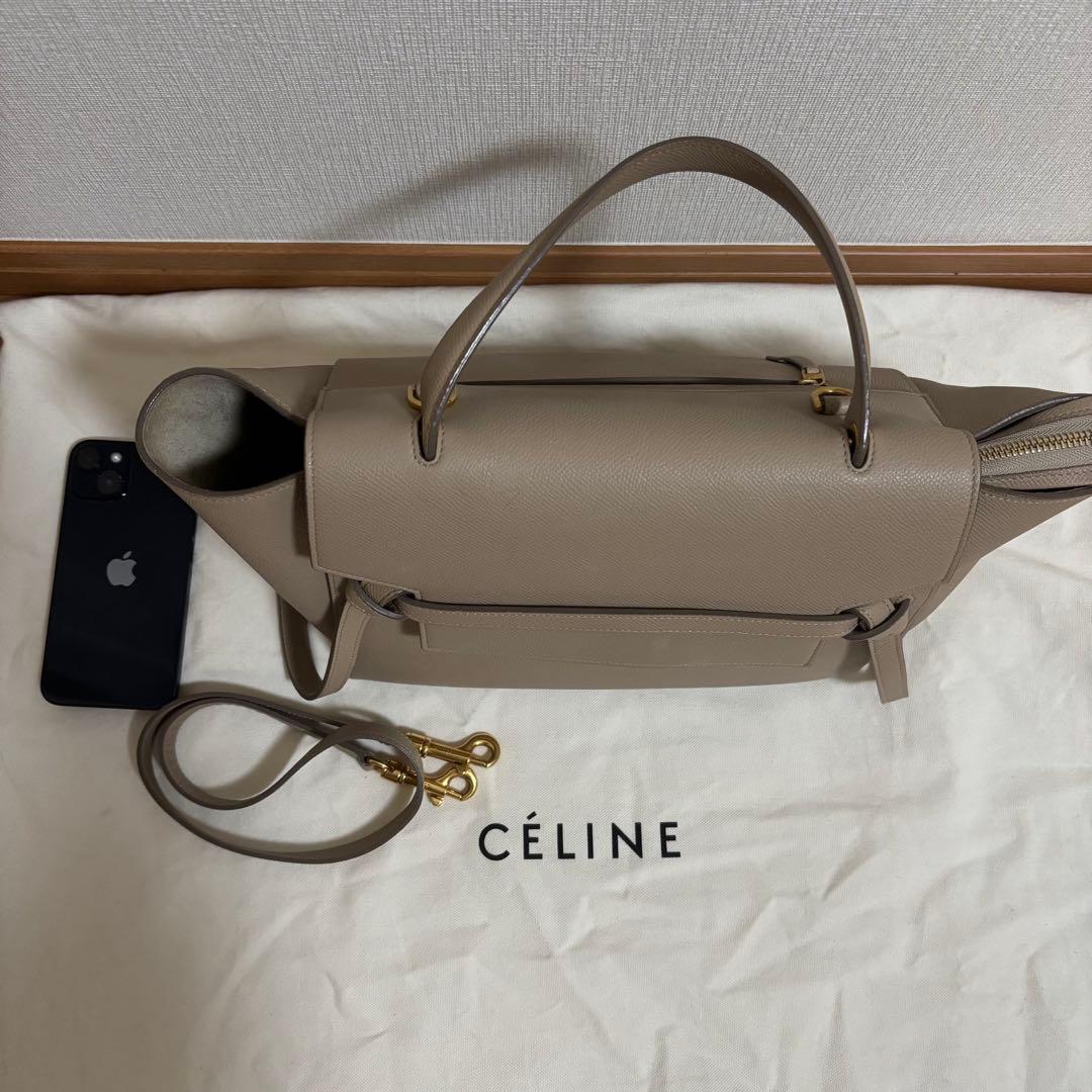 セリーヌ　ベルトバッグ　ミニ