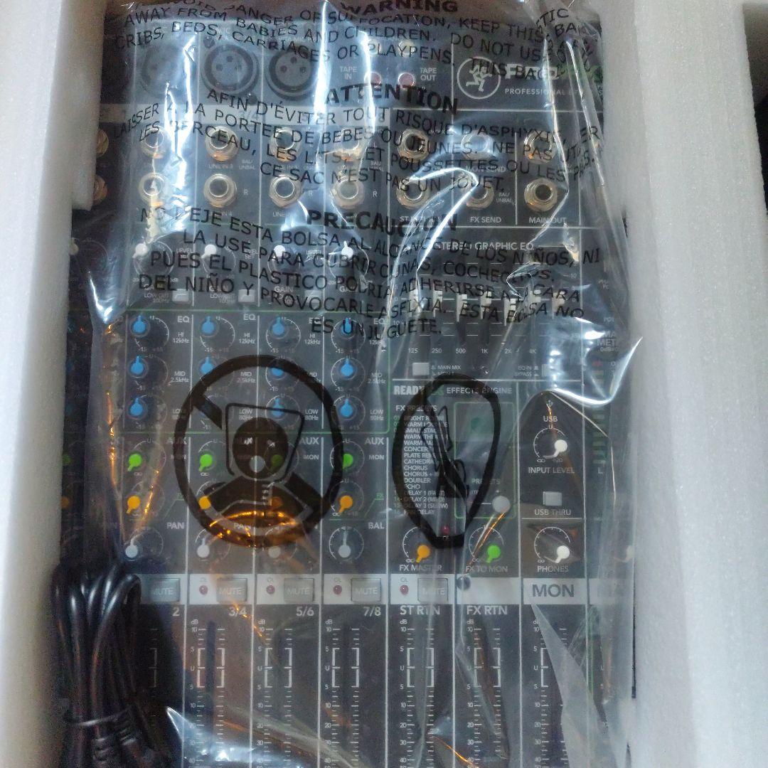 マッキー　ProFX8v2 8チャンネルミキサー USB接続