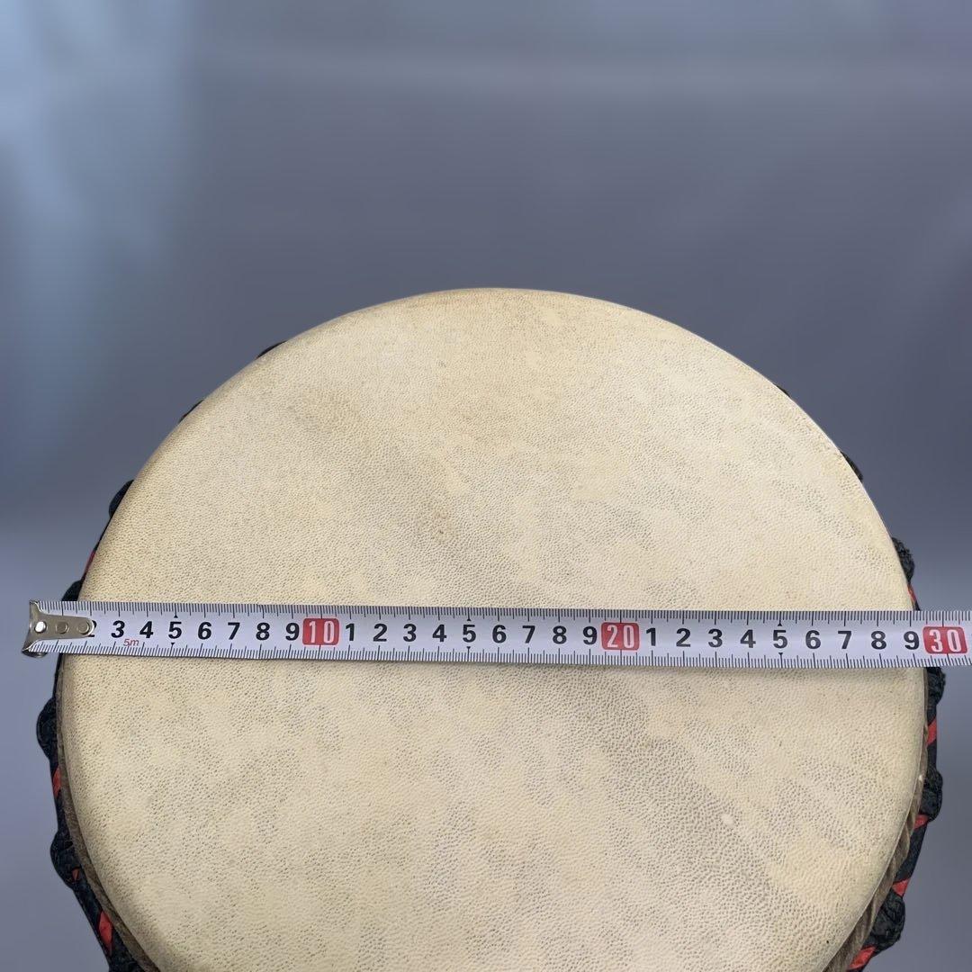 ジャンベ　木製民族打楽器