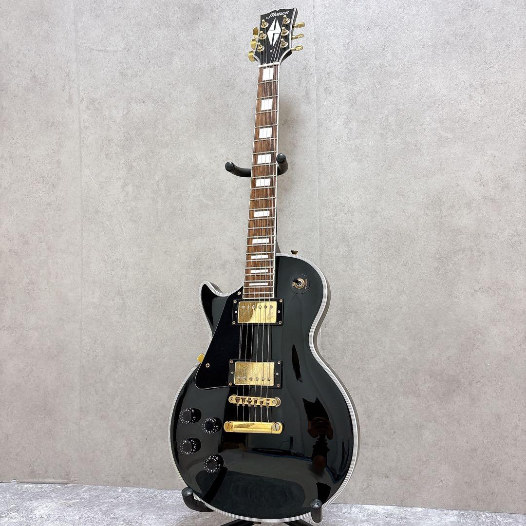 ぼっちざろっく レスポールカスタム 左 レフティ エレキギター 黒金 後藤ひとり