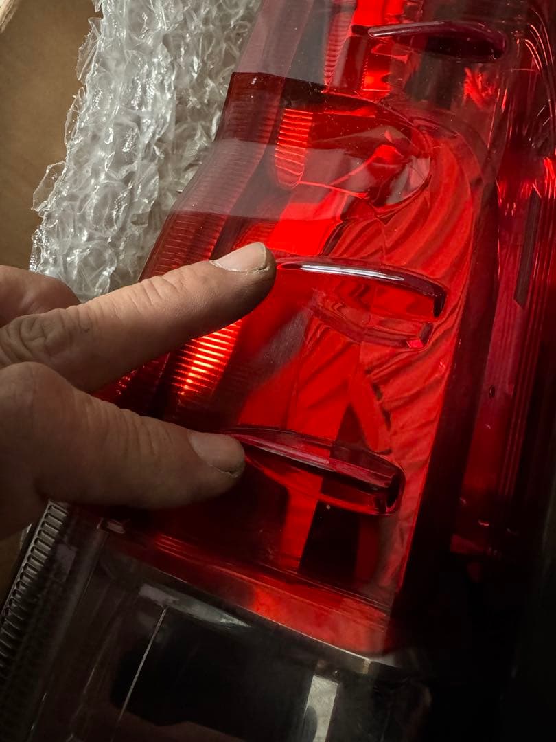 200系ハイエースバン　4型以後　純正クリアテール左右セット③送料込み