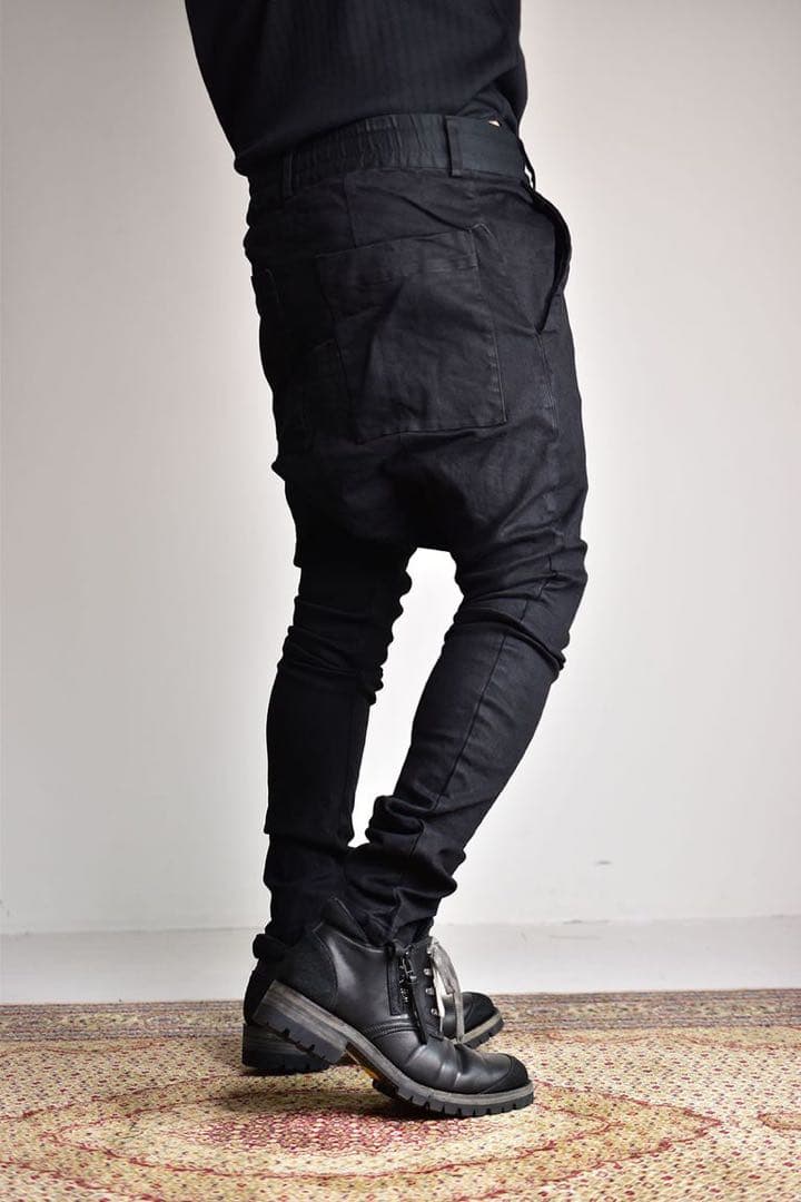 A.F ARTEFACT ストレッチサルエルスキニーデニム