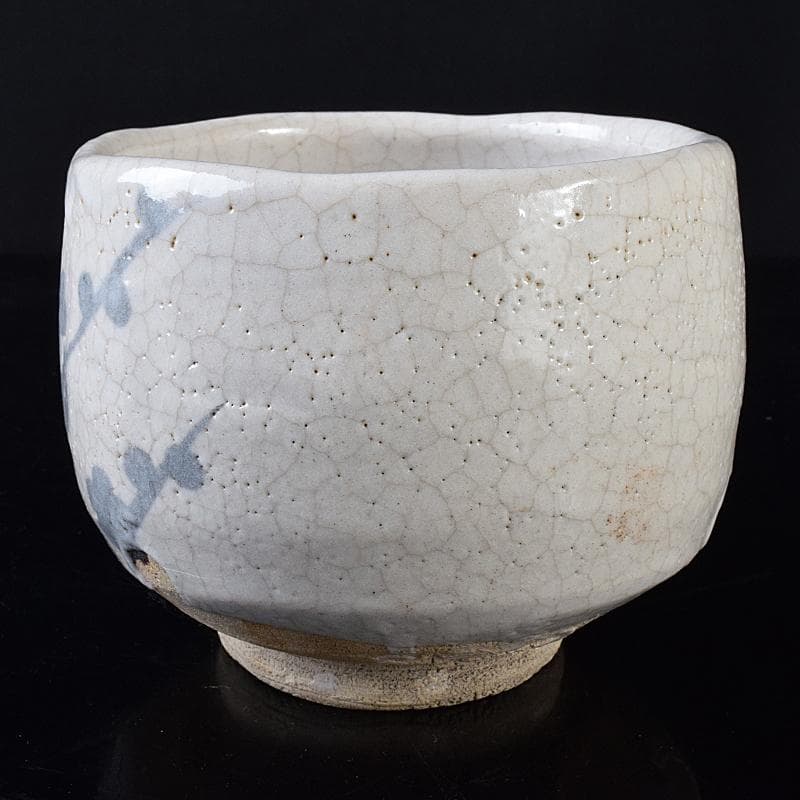 Gojyo　茶道具　荒川豊蔵作　志野梅図茶碗　鵬雲斎極め箱　M　R7966