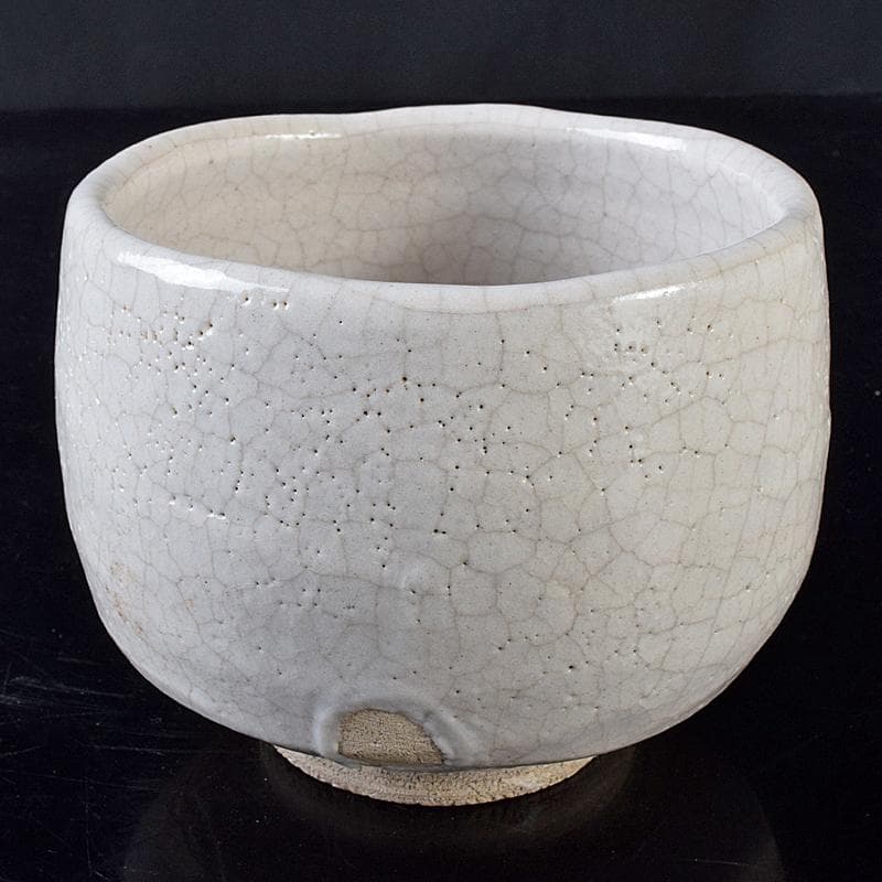 Gojyo　茶道具　荒川豊蔵作　志野梅図茶碗　鵬雲斎極め箱　M　R7966