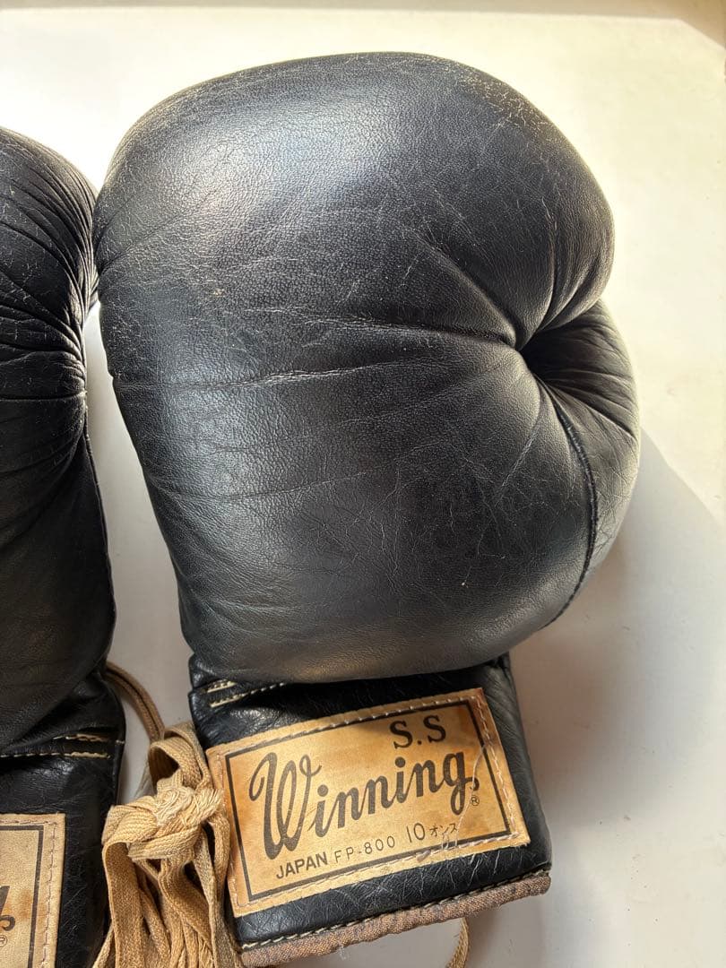 Winning ウイニング　ボクシンググローブ　ビンテージ　井上尚弥　昭和