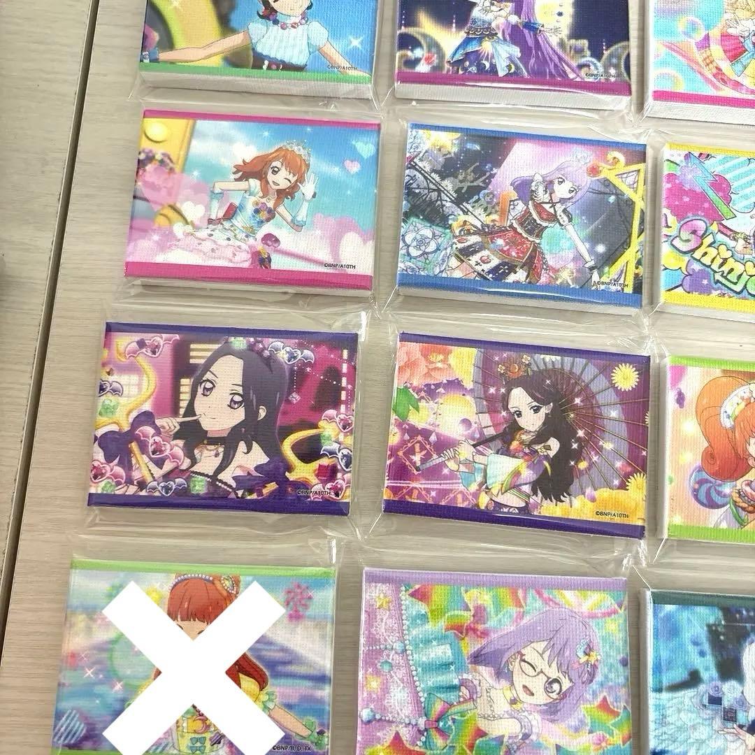 アイカツ グッズ 引退 まとめ売り 缶バッジ ポストカード キャンバスボード