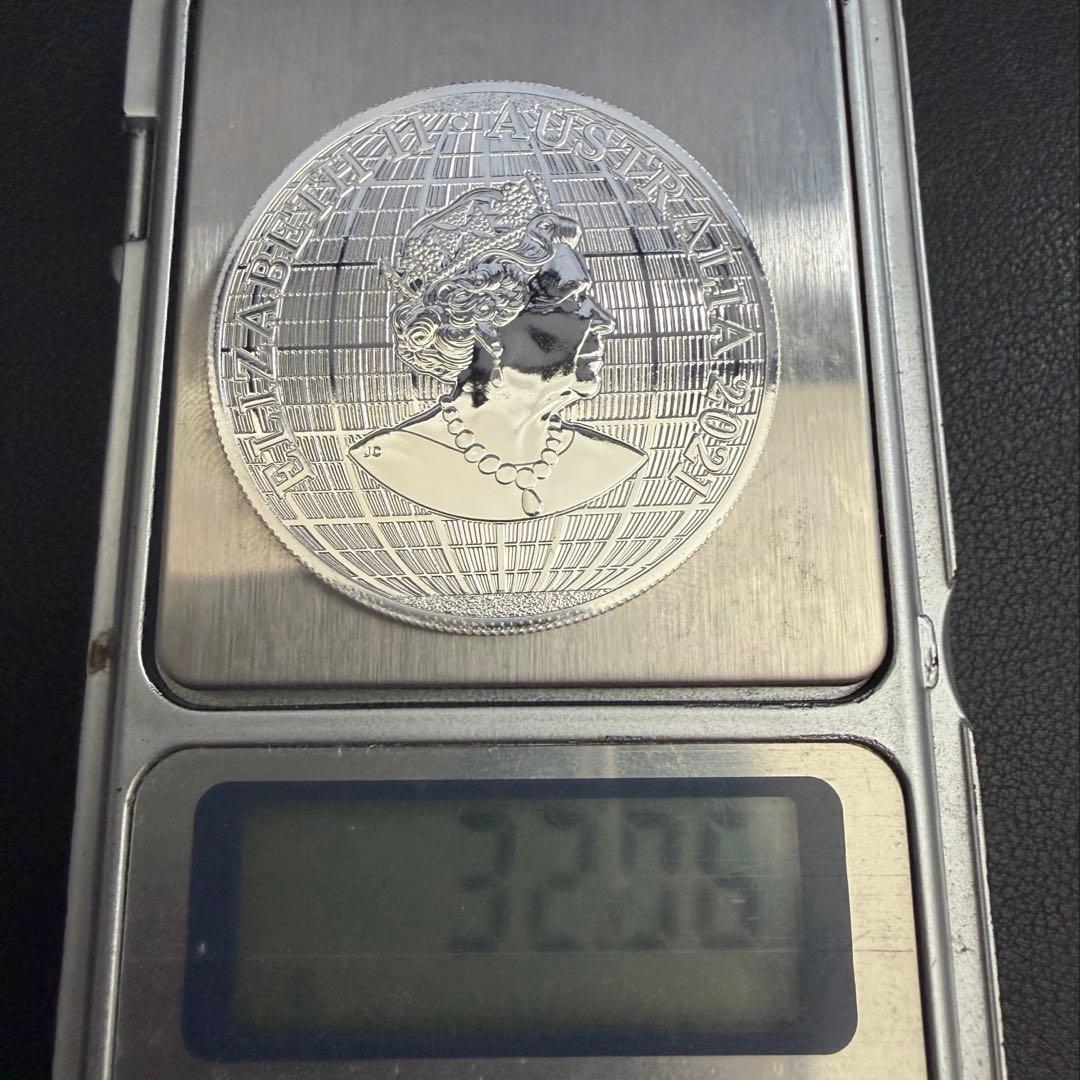 サザンクロス銀貨　No.49　南十字星　2021年　1オンス　オーストラリア