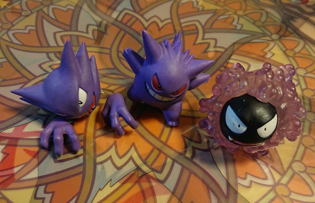 立体ポケモン図鑑 ゴース ゴースト ゲンガー 3体まとめ売り