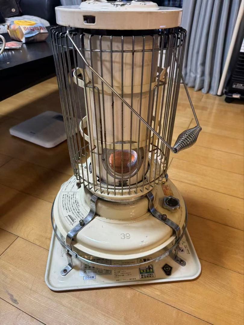 アラジンストーブ　39型　チムニーガード付き