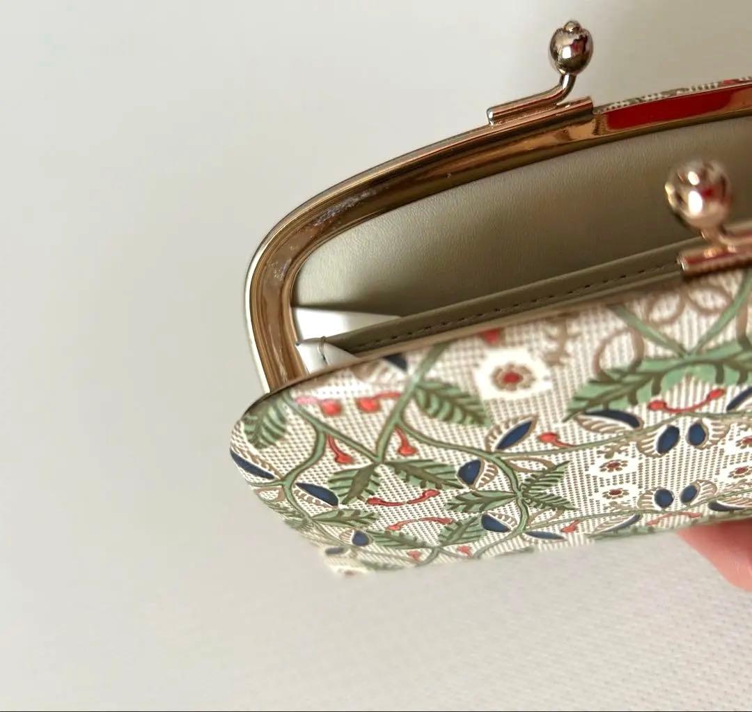 Natalie Lete ナタリーレテ 文庫屋大関 がま口財布 花 フラワー