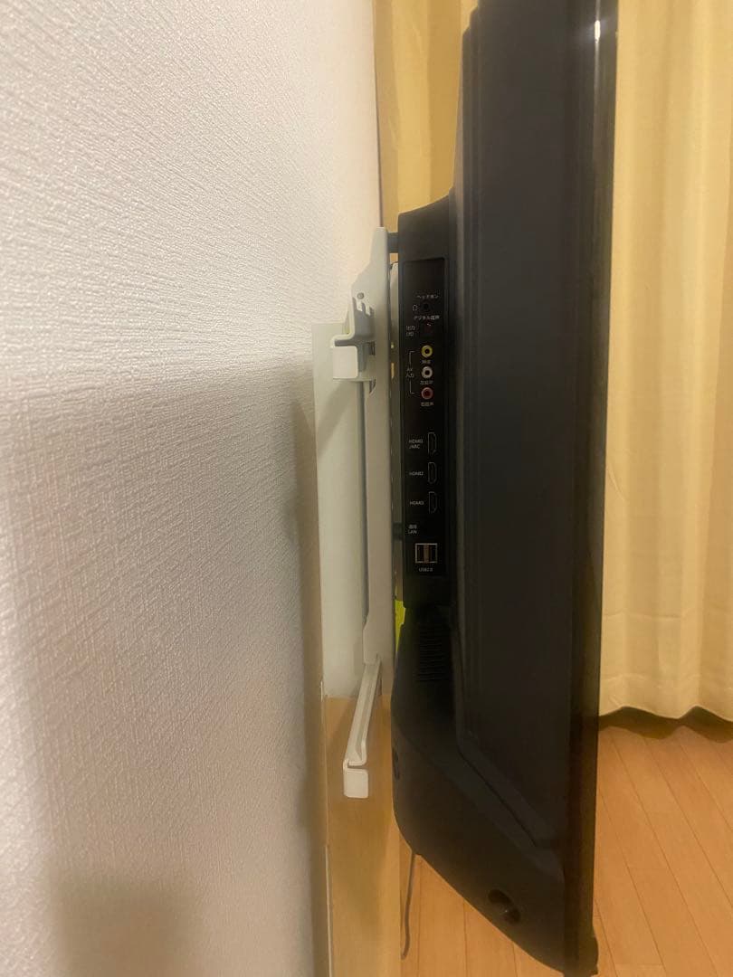 24～55型対応WALL テレビスタンドV3COMPACT ホワイトオーク