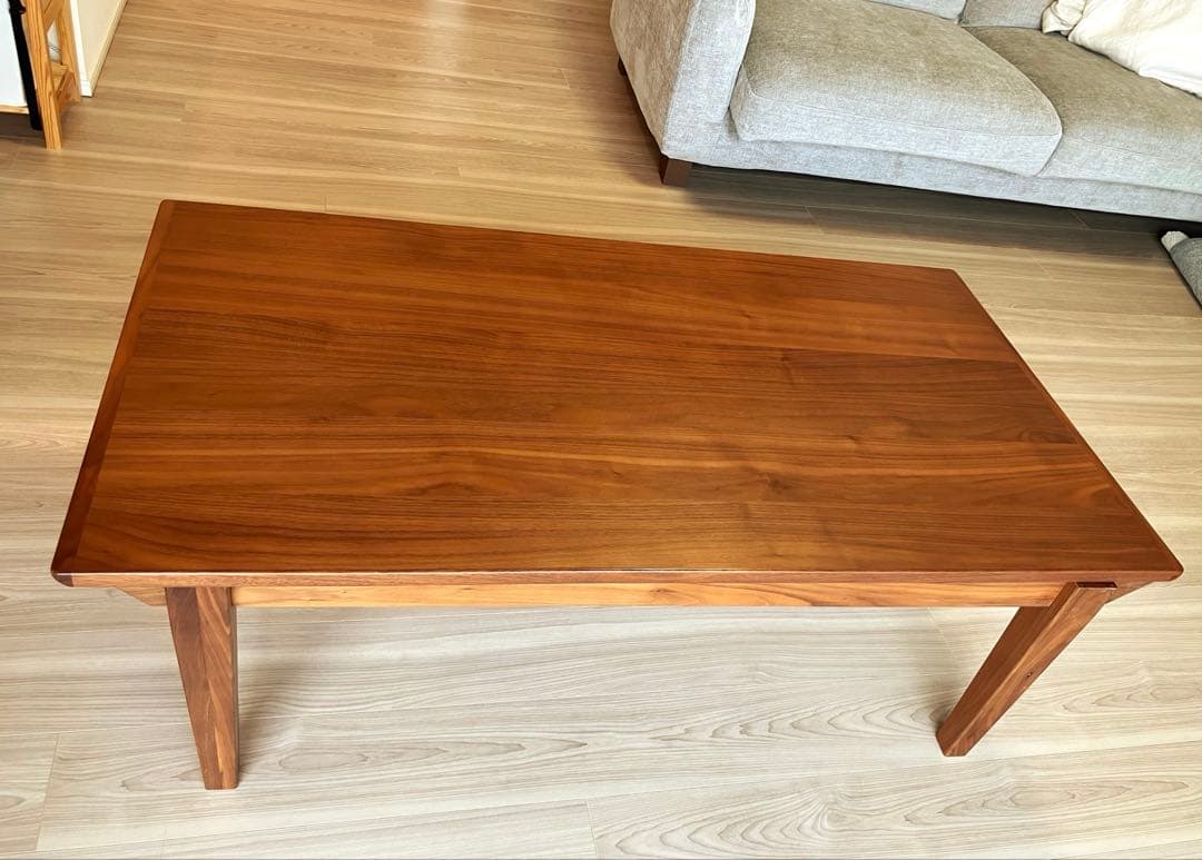 こたつ　テーブル W1200 unico METTE(メッテ)　ウォールナット