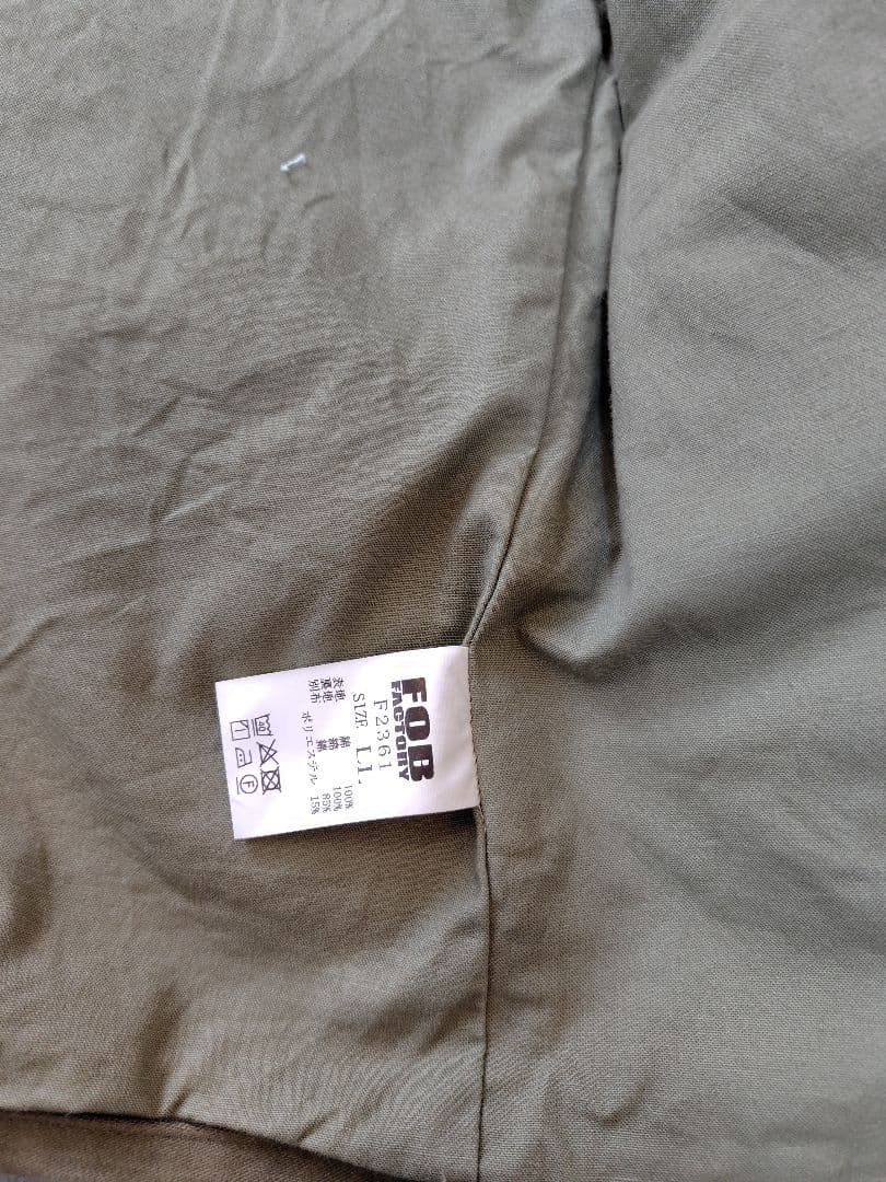 FOBファクトリー　ライディングジャケット　サイズ4