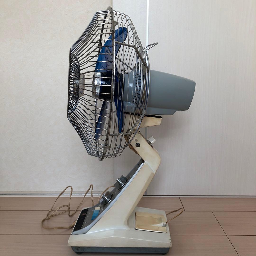 National ナショナル 扇風機 F-30EH 昭和レトロ 三枚羽 希少