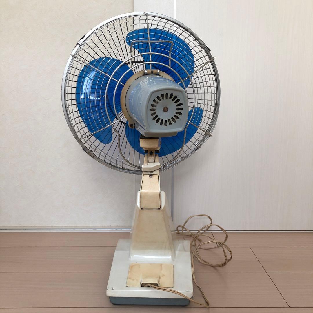 National ナショナル 扇風機 F-30EH 昭和レトロ 三枚羽 希少