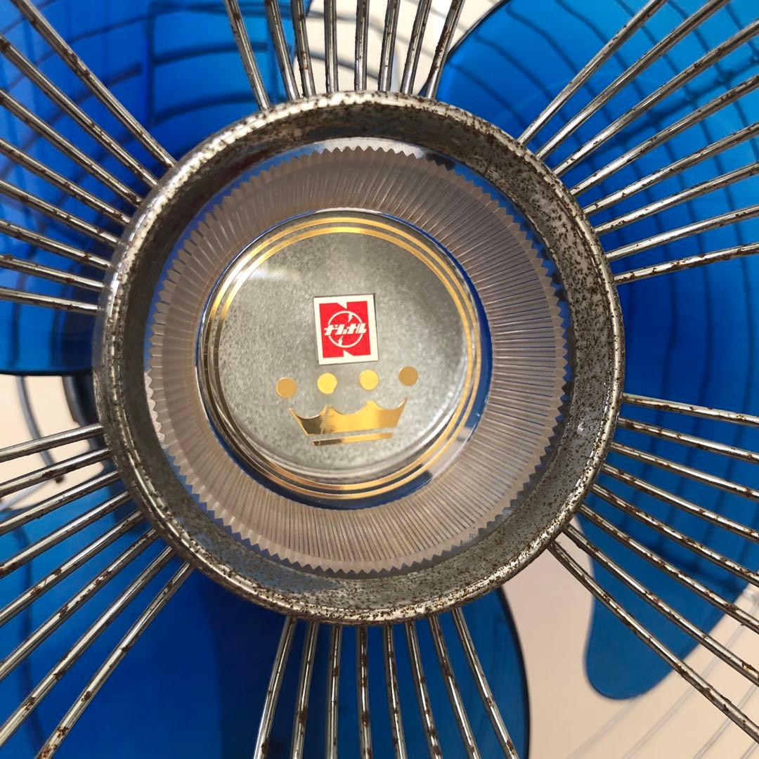 National ナショナル 扇風機 F-30EH 昭和レトロ 三枚羽 希少