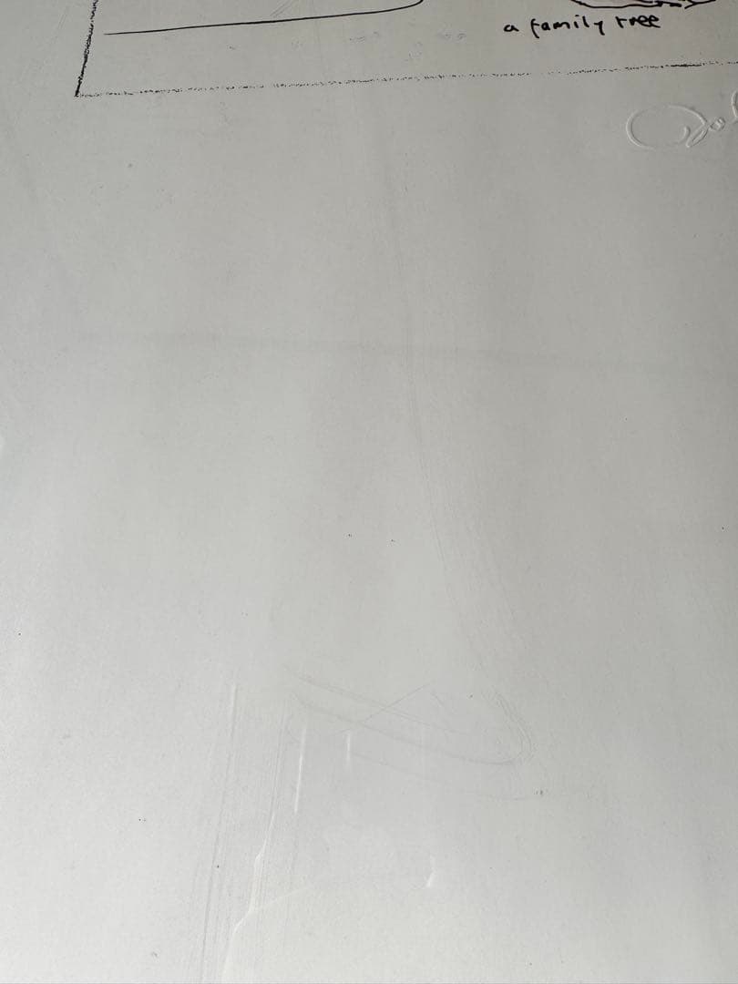 John Lennon☆a family tree☆額入りポスター☆