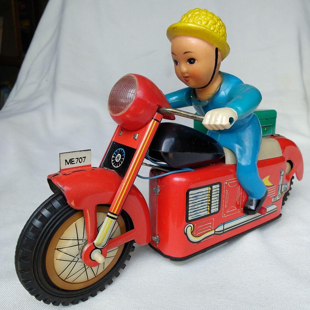 中国製 ビンテージ ブリキ バイク オートバイ レトロ アンティーク